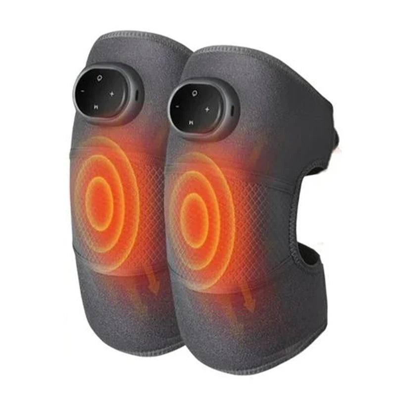 ComfortEase | Electric Knee Massager with Heat & Vibration | Adjustable Settings for Relaxation 0