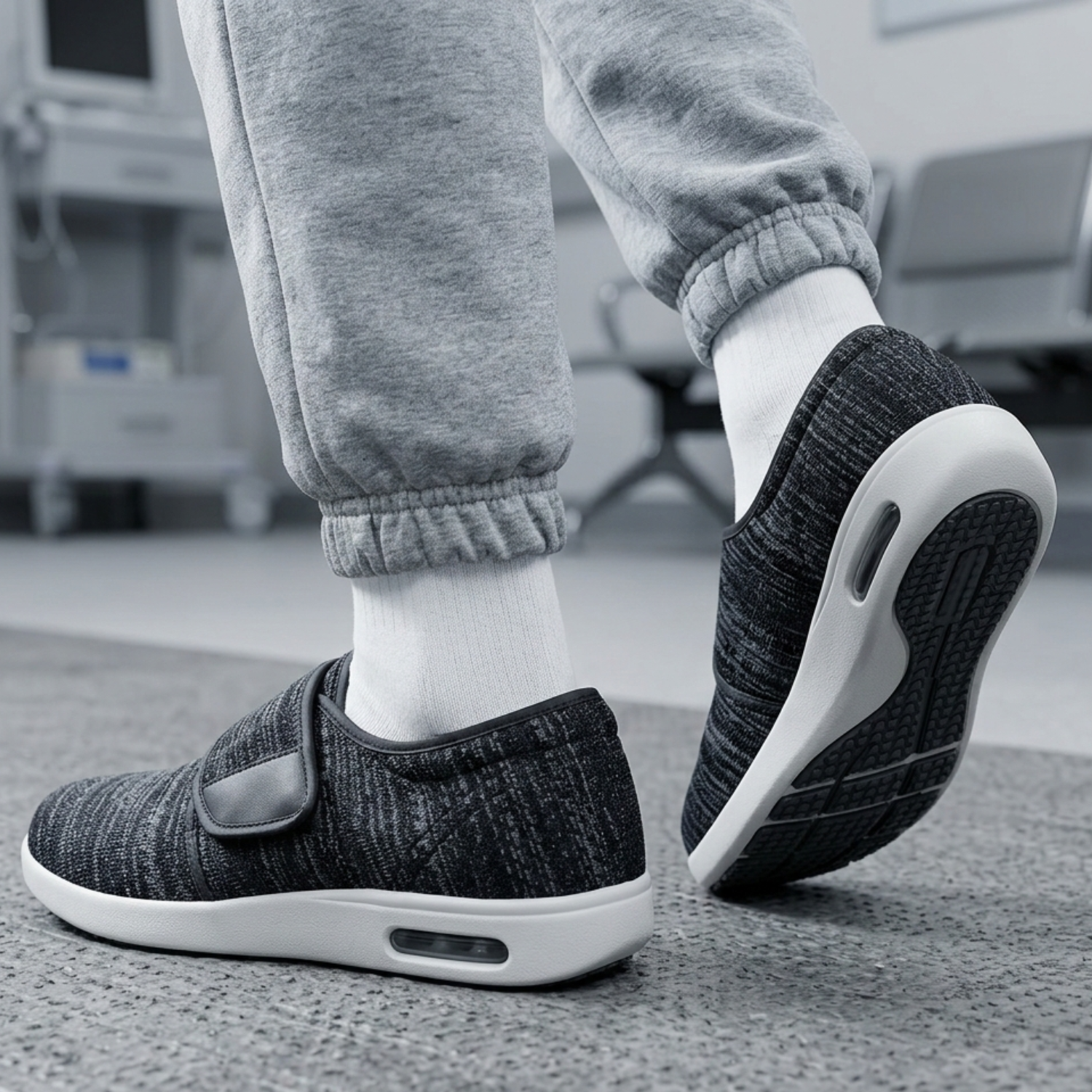 ComfortFit | Extra-Wide Men's Shoes with Adjustable Straps for Custom Comfort 1
