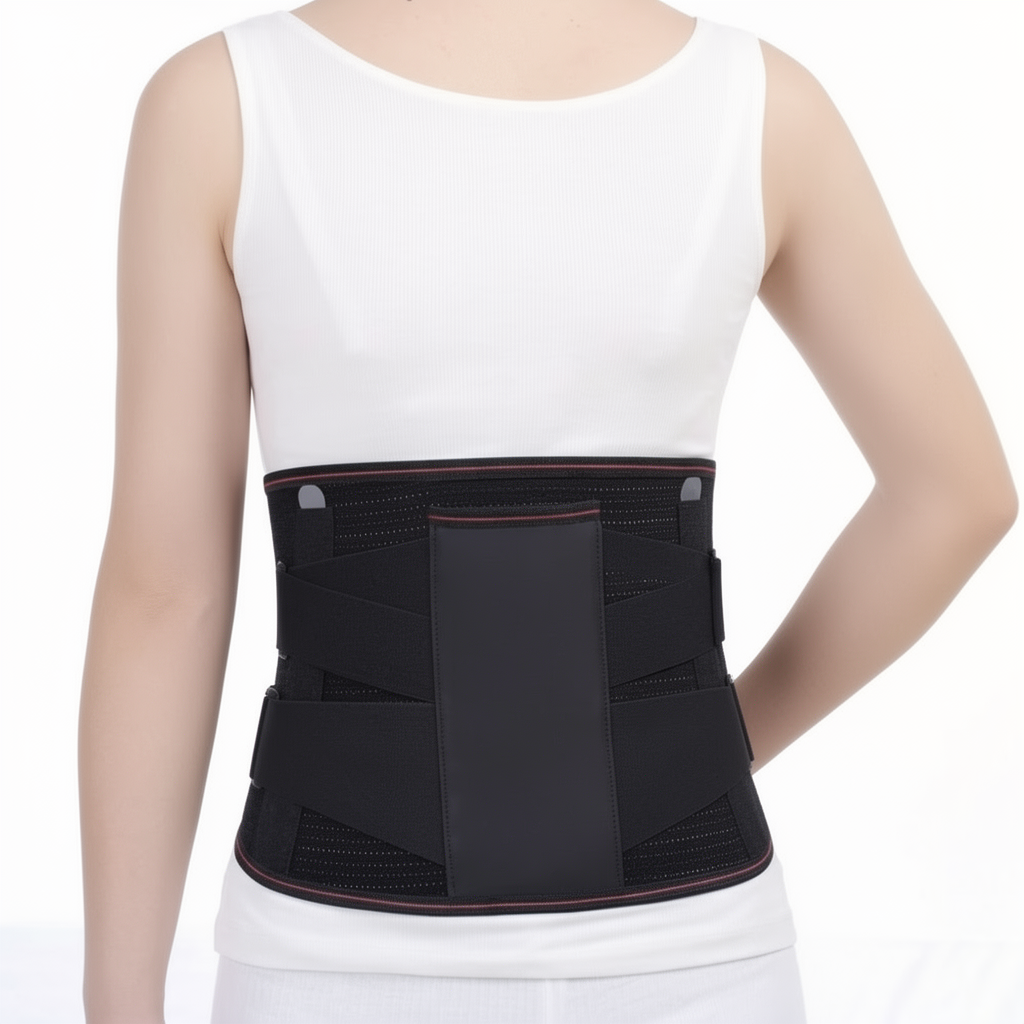 Comfort Brace | Adjustable Back Support with Contoured Steel Plates | Enhanced Stability for Improved Posture 2