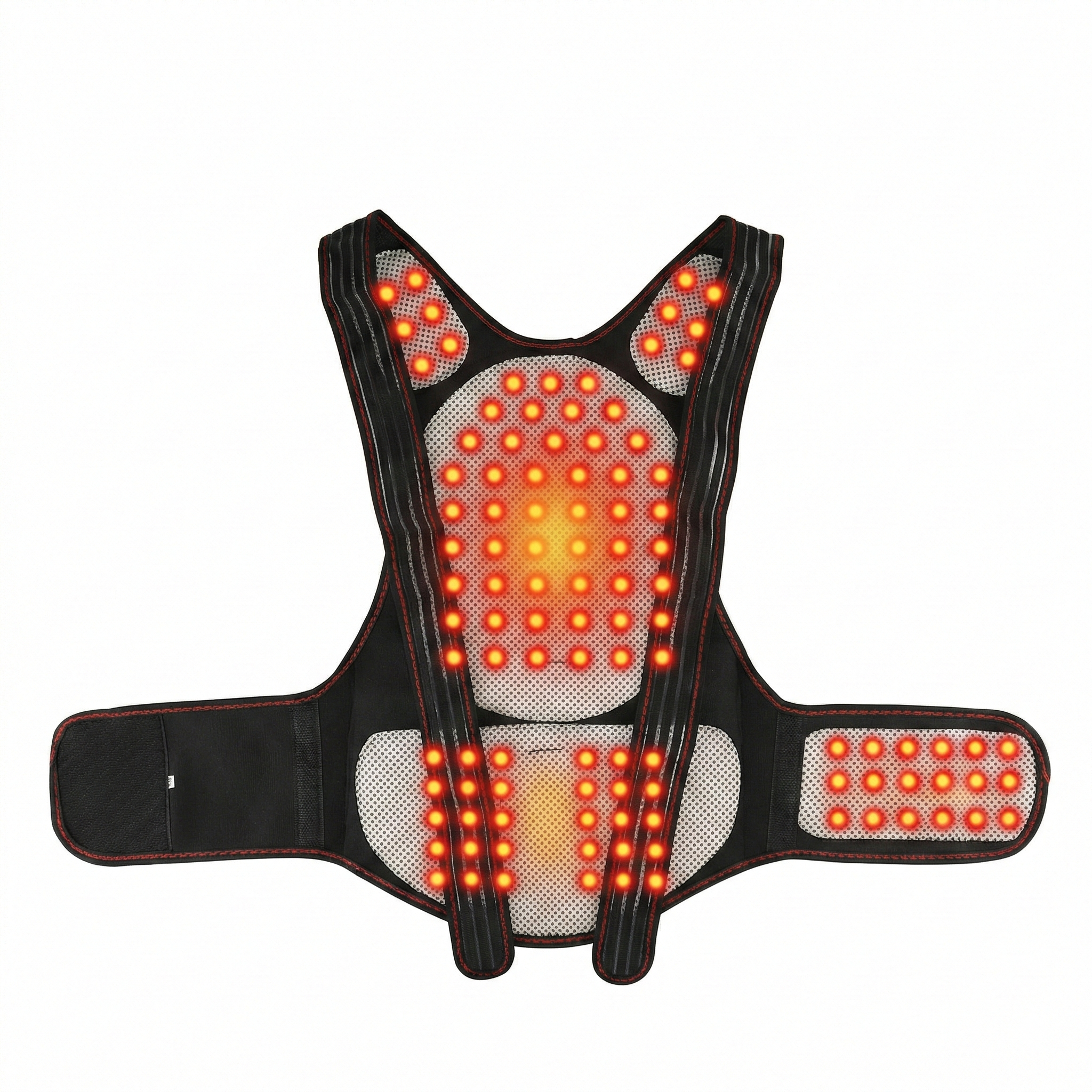 Comfort Wrap | Adjustable Heated Neck and Shoulder Support with Magnetic Therapy | Ergonomic Design for Pain Relief 2
