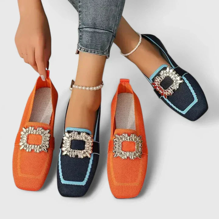 Emma | Stylish Orthopedic Black Loafers for Women 2