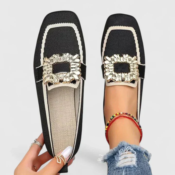 Emma | Stylish Orthopedic Black Loafers for Women 3