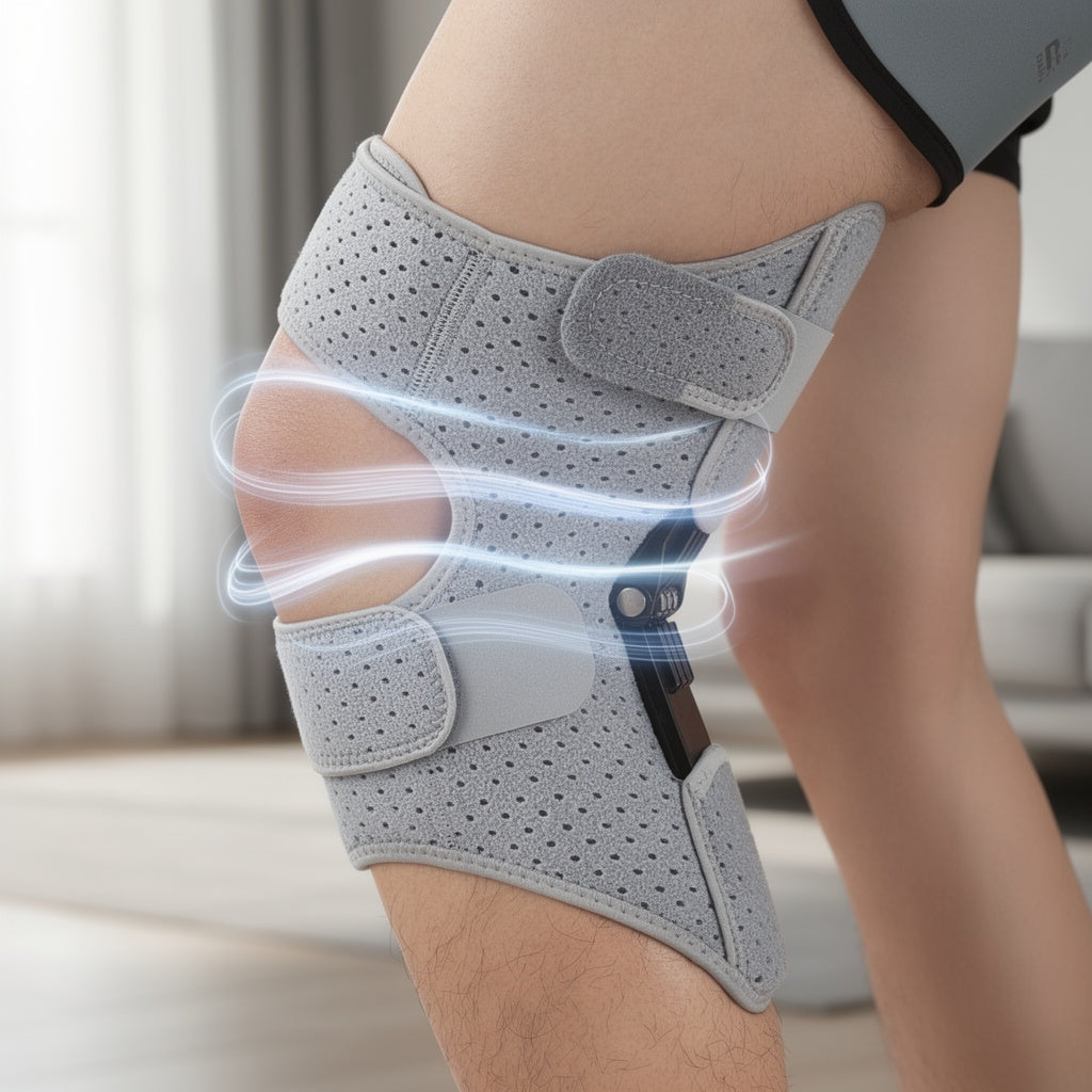 Knee Support Brace | Adjustable Triple-Spring System for Enhanced Stability 1