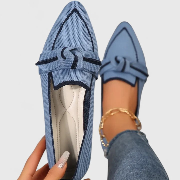 Mia | Chic Black Loafers for Women with Orthopedic Support 1
