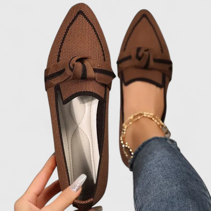 Mia | Chic Black Loafers for Women with Orthopedic Support 2