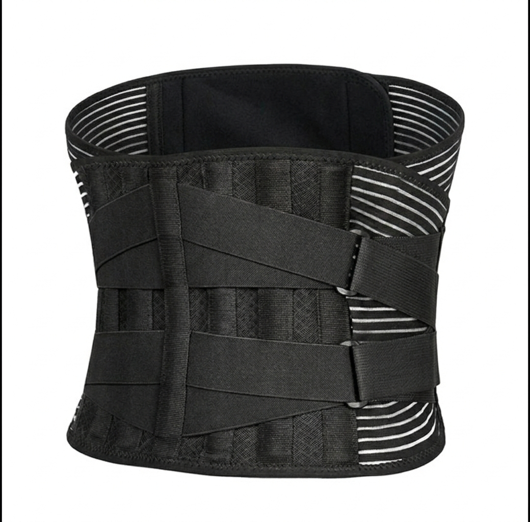 Posture Support Brace | Adjustable Back Brace with Steel Plates for Comfort 1