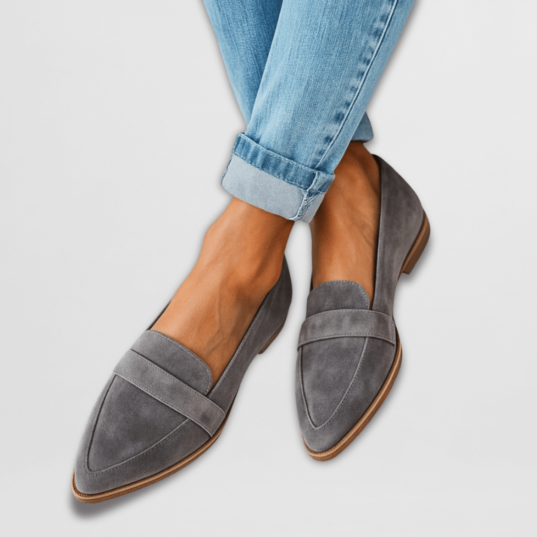 Sophie | Soft Comfortable Suede Loafers For Women 1