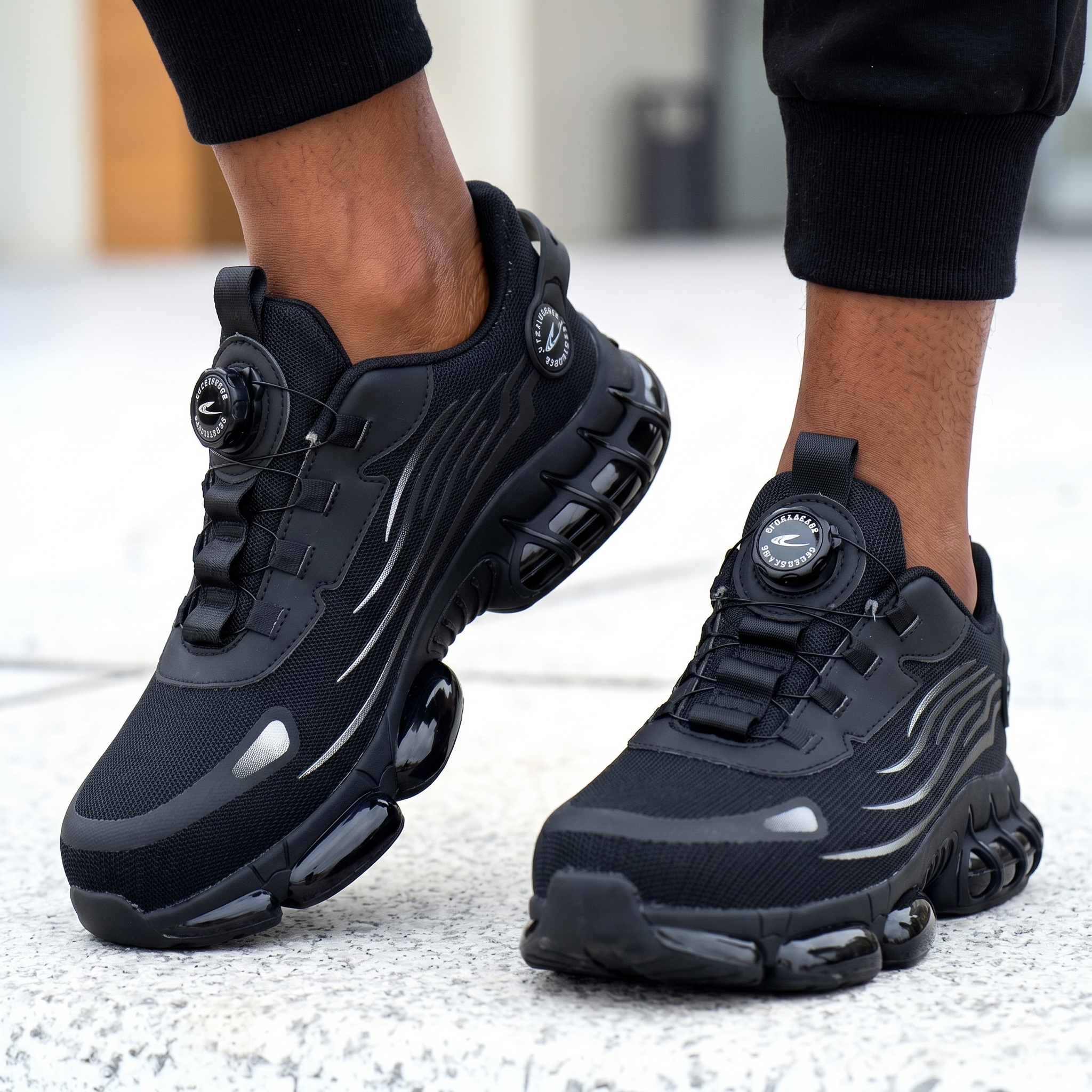 Steel Toe Work Shoes | Lightweight Safety Sneakers with Non-Slip Grip | Ultimate Comfort for Long Shifts 0