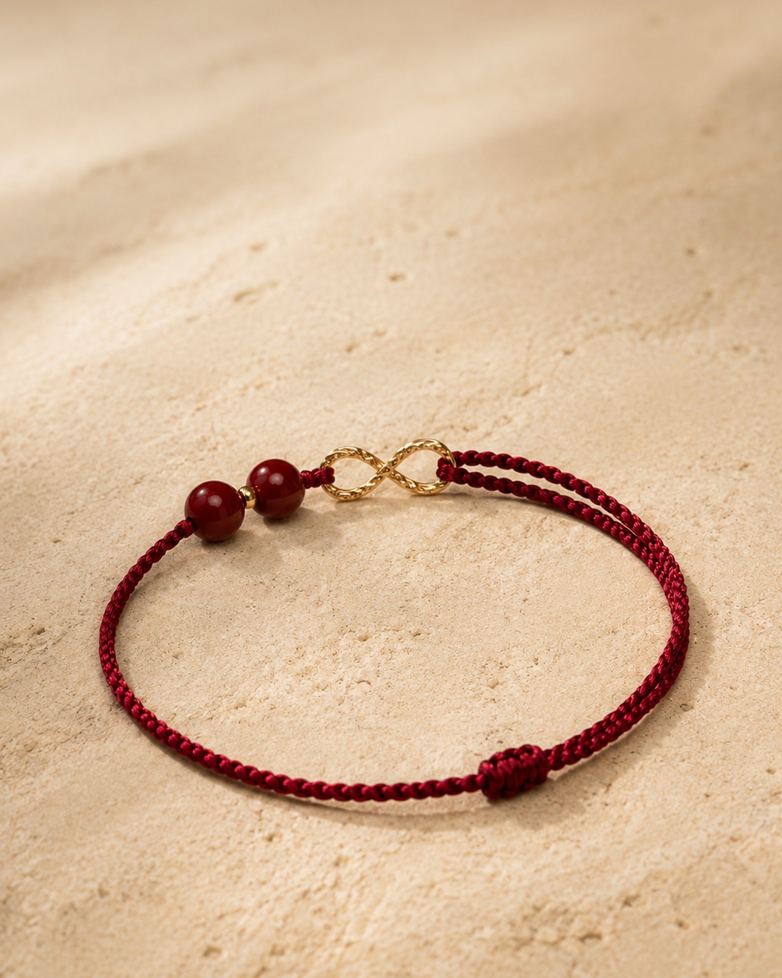 Cinnabar Infinity Bracelet hero