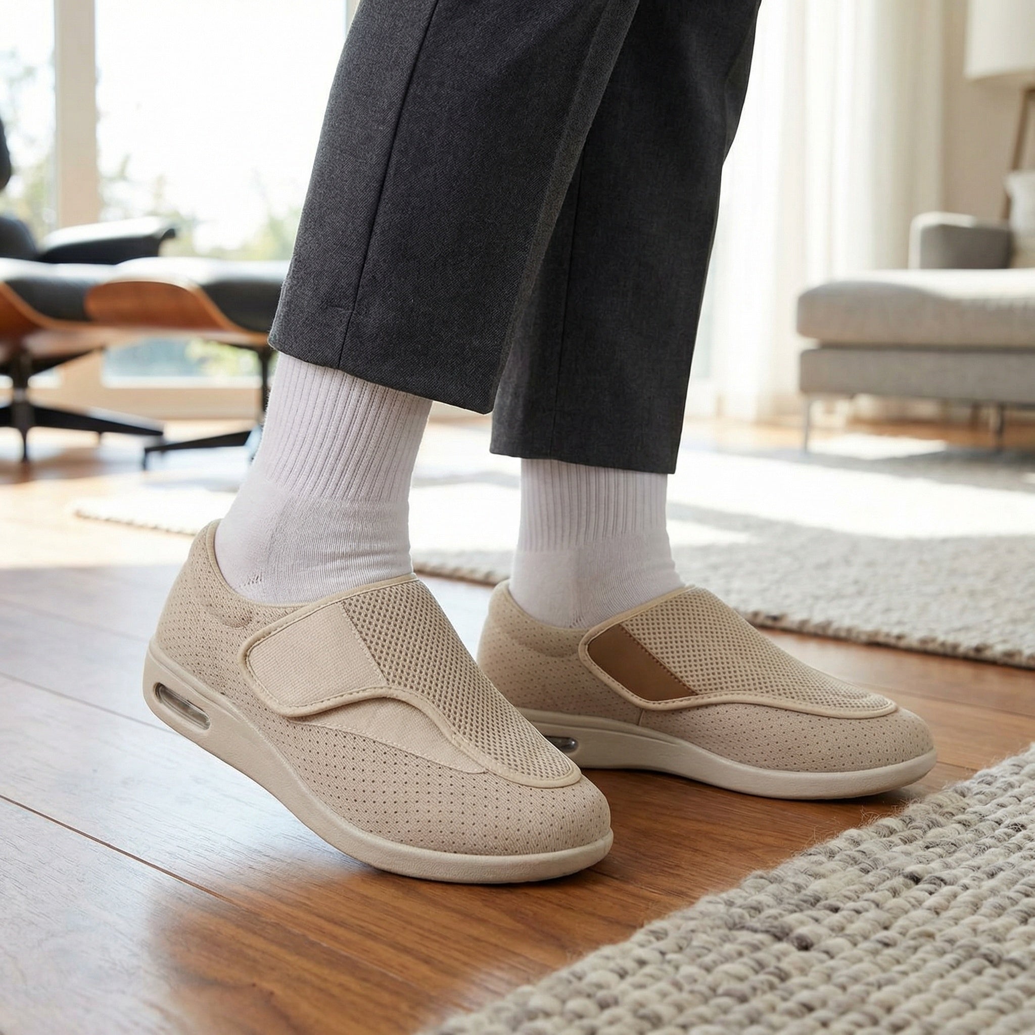 ComfortFit | Extra-Wide Men's Shoes with Adjustable Straps for Custom Comfort 2