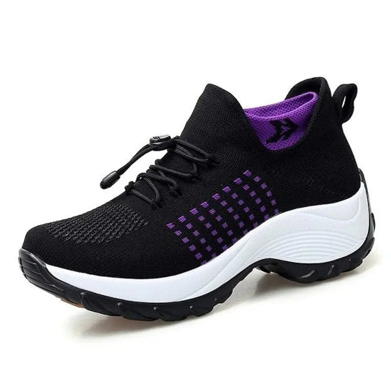 Comfort Ortho Wear | Women's Sneakers with Arch Support & Flexible Knit Design | Best Walking Shoes for All-Day Comfort 0