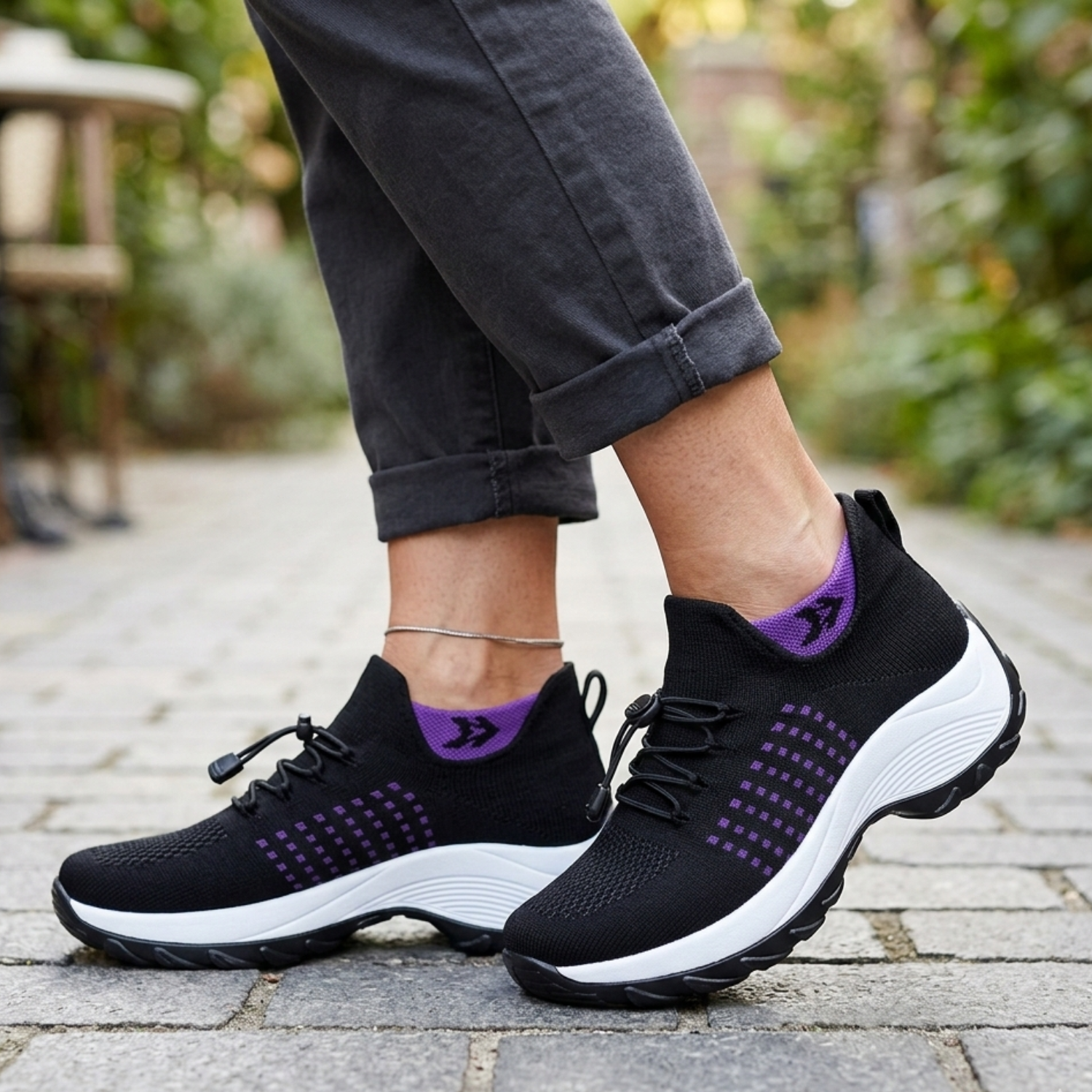 Comfort Ortho Wear | Women's Sneakers with Arch Support & Flexible Knit Design | Best Walking Shoes for All-Day Comfort 1