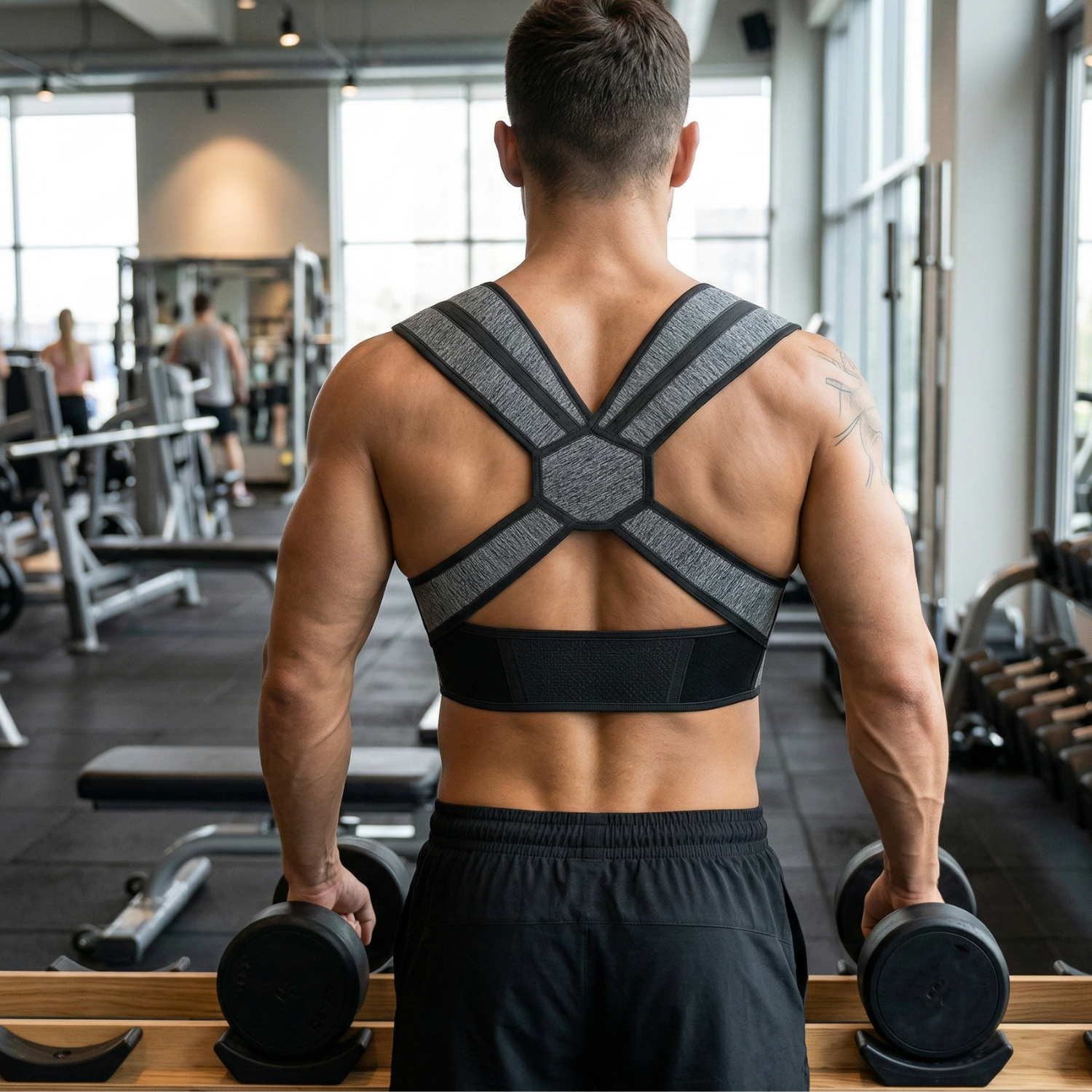 Eco-Friendly Posture Corrector | Adjustable Bamboo Back Support for Comfort 0