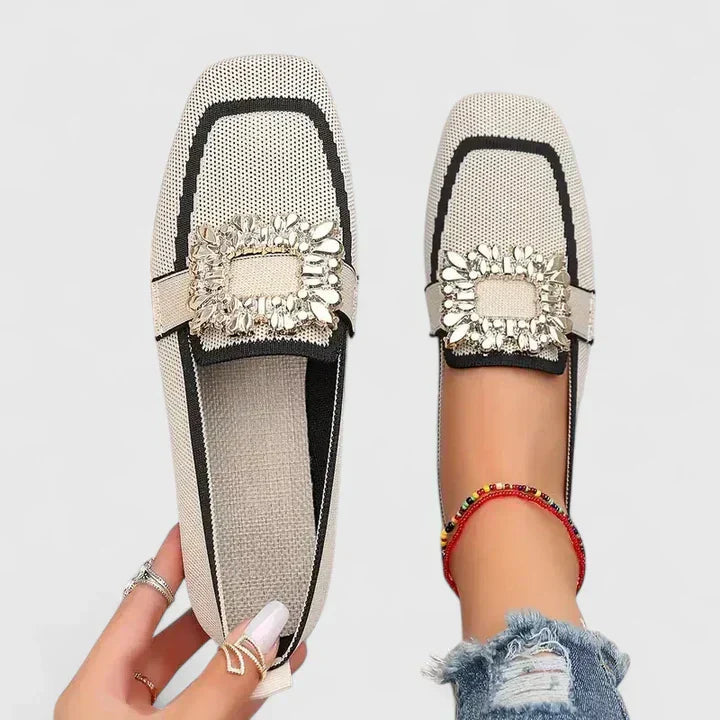 Emma | Stylish Orthopedic Black Loafers for Women 0