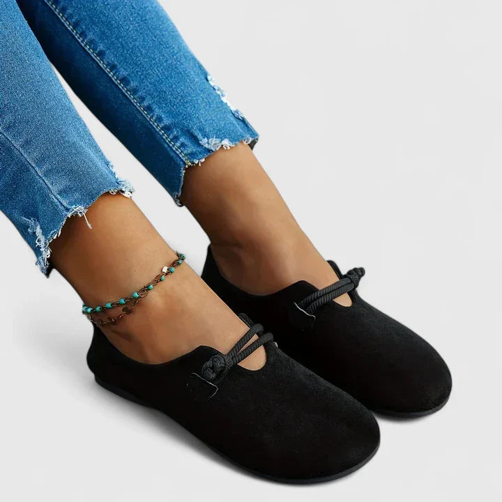 Ethan | Stylish Comfortable Black Loafers for Women 5
