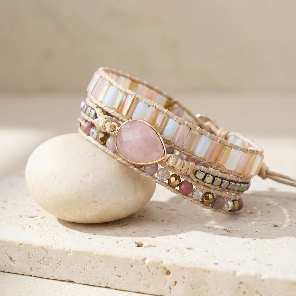 Inner Love Rose Quartz Bracelet