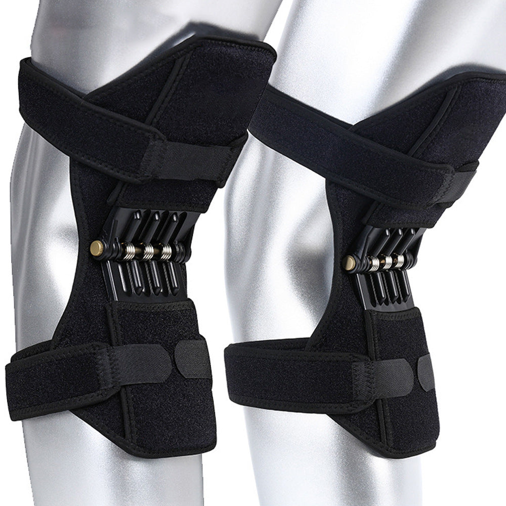 Knee Compression Sleeve | Shock-Absorbing Support with Adjustable Straps | Comfortable Fit for Everyday Activities 0
