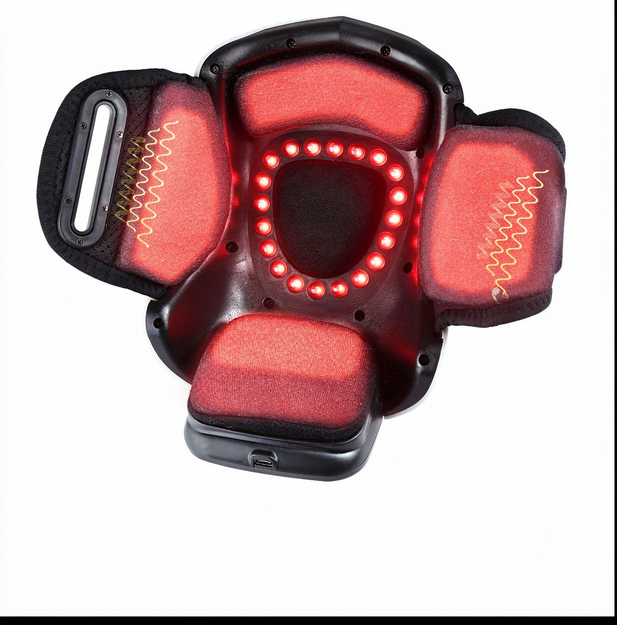 Knee Massager with Heat & Red Light Therapy | Adjustable Design for Pain Relief and Mobility Support 1