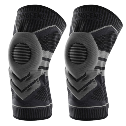 Knee Support Pad | Silicone Compression Design with Anti-Slip Grip | Comfortable Stability for Active Movement 4