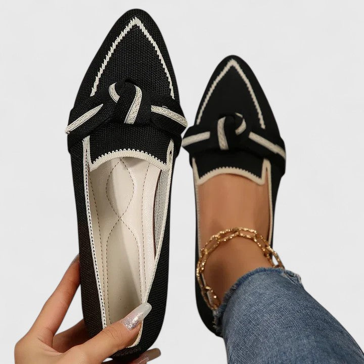Mia | Chic Black Loafers for Women with Orthopedic Support 3