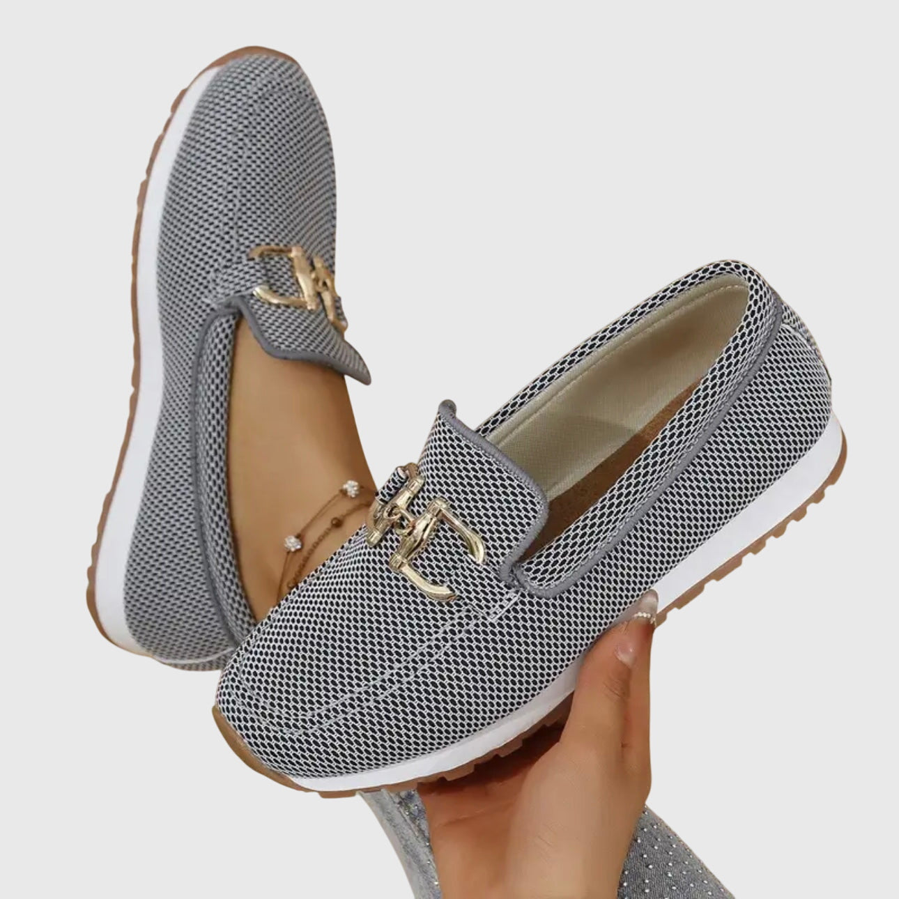 Mia | Stylish Black Orthopedic Loafers for Women 5