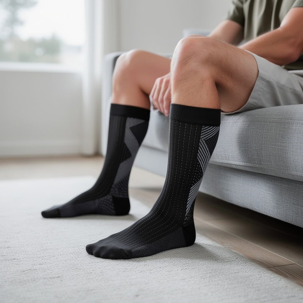 Nano Compression Socks | Targeted Support with Breathable Fabric | Compression Socks for All-Day Comfort 0