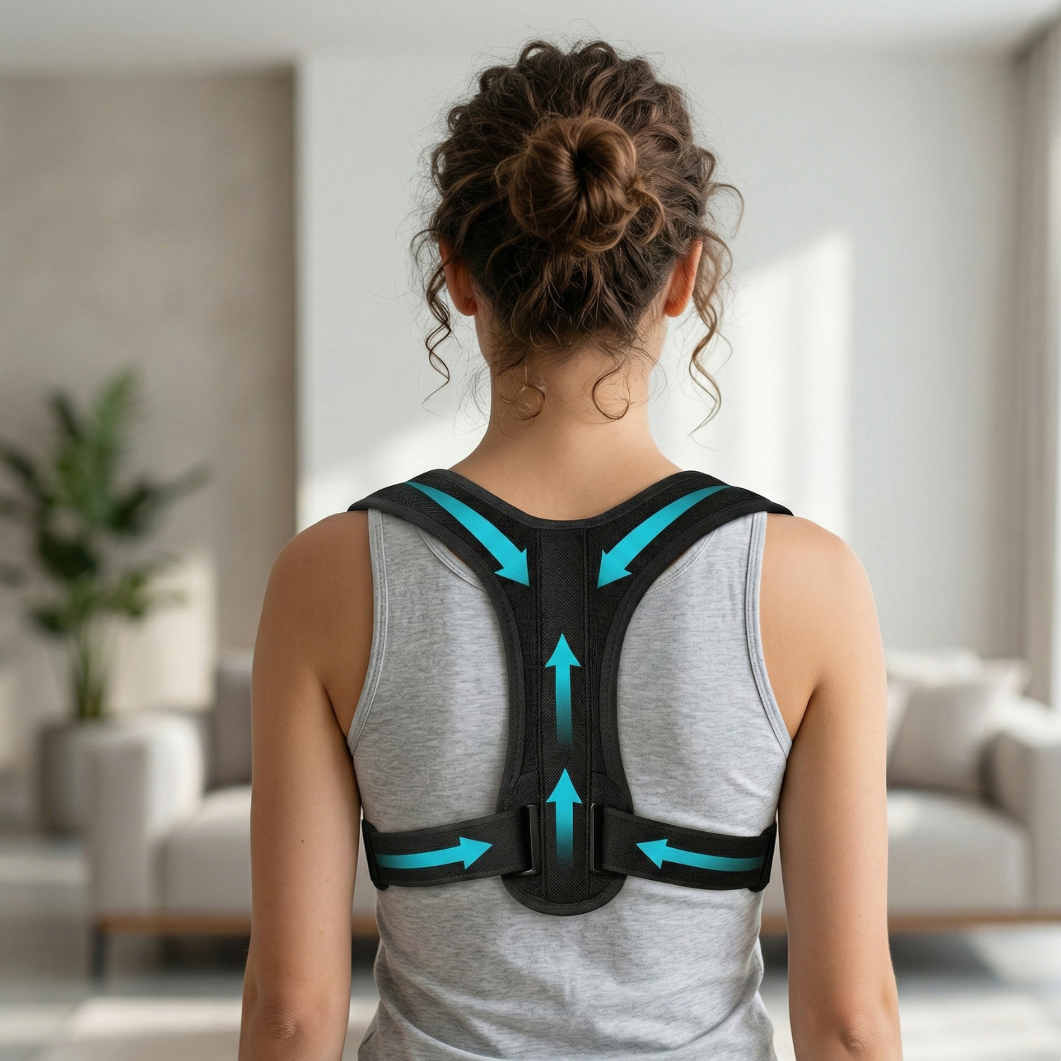 Posture Perfect | Invisible Posture Corrector Brace with Ergonomic Support | Adjustable Design for Comfortable Alignment 0