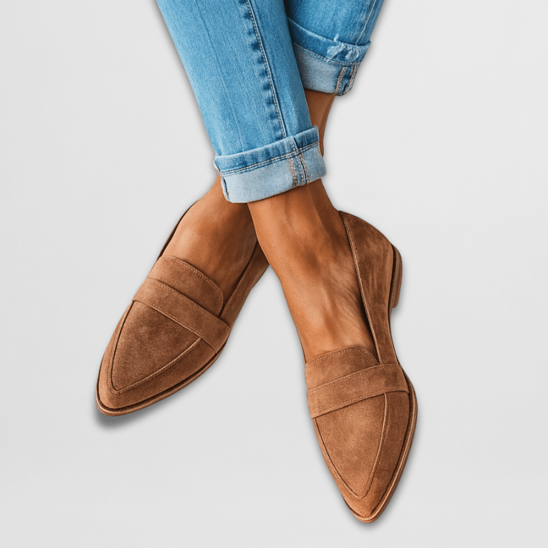Sophie | Soft Comfortable Suede Loafers For Women 0