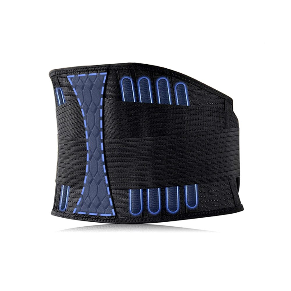 Support Brace | Lumbar Back Brace with Contoured Steel Support | Adjustable Compression for Pain Relief 1
