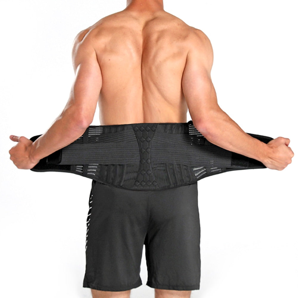 Support Brace | Lumbar Back Brace with Contoured Steel Support | Adjustable Compression for Pain Relief 2