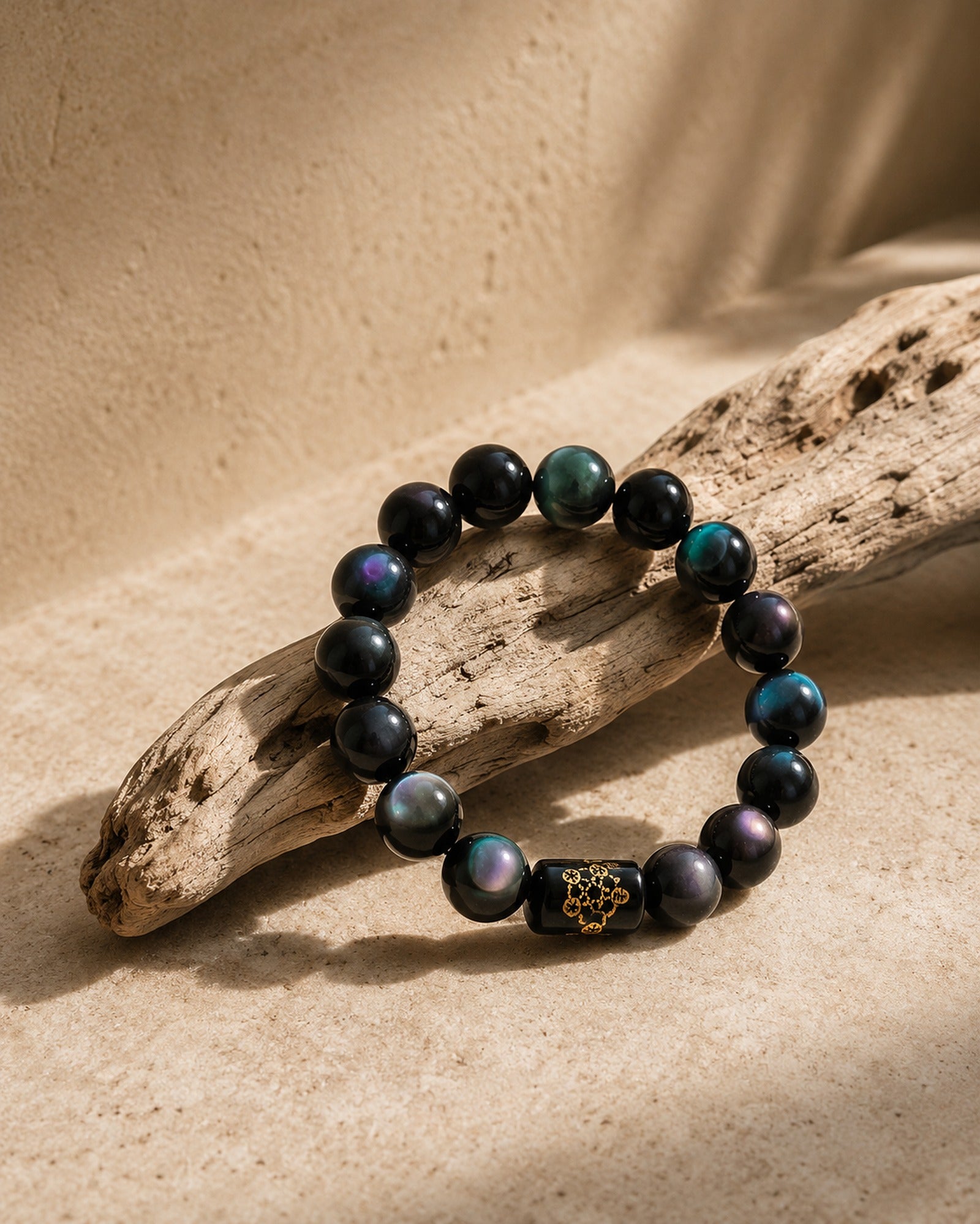 Rainbow Obsidian Bracelet hero